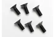 Traxxas 4x10mm Fine Thread Countersunk Head Screws 6Pcs
