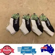 4 pairs kids bamboo socks sports ankle socks special White Grey,AU stock