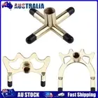 AU Plated Metal Bridge Head Billiard Snooker Pool Cue Rest Stick Frame Pole Rack