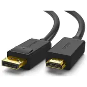 UGREEN UG-10202 DisplayPort to HDMI Cable - 2m - Black [UG-10202]