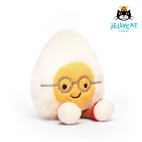 在飛比找博客來優惠-英國 JELLYCAT 14cm 書生眼鏡水煮蛋 Amuse