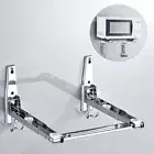 Microwave Oven Wall Mount Shelf Bracket Stand Holder Retractable Stainless Steel