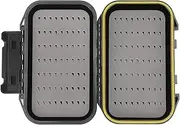 Fly Box, Portable Fishing Bait Box, Lightweight Black Double Fishing Bait for Anglers Fly Box Tackle Box
