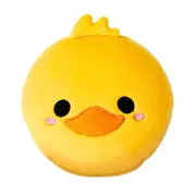 Relaxeazzz 15cm Duck Travel Pillow w/ Eye Mask 6y+ Kids Cushion Plush