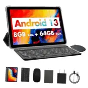 Touch 10 Plus 10-inch Tablet Android 13, Octa-Core, 5Ghz WiFi, 2 in 1 Tablet