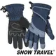 【SNOW TRAVEL 雪之旅】100%英國Ski-Dri 防水透氣超薄手套『深藍』AR-73可觸控手套.防風手套.保暖手套.防滑手套.刷毛手套.機車手套