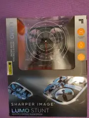 SHARPER IMAGE Lumo Stunt Remote Control LED Glow Drone 2.4 GHz NEW IN BOX!