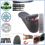 Unisex Height Increase Insoles 11cm PVC Breathable Shoes Lift Insole Men Women