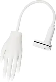 Ipetboom Nail Practice Artificial Hand Reusable Hand Model for Nail Art Realistic Hand for Nail Practice