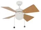 Small Ceiling Fan with Lighting Living Room Light With Cooler Breezer