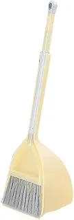 LOEFLIFA Broom Mop Set Mini Cleaning for Yellow Sweeping Tools for Indoor Little Helper for Housekeeping Role Play