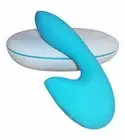 Rabbit Vibrator Double Stimulator Vibrating Vagina Clitoris Silicone Dildo