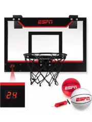 Mini Basketball Hoop, over the Door Basketball Hoop with Foldable Breakaway Rim