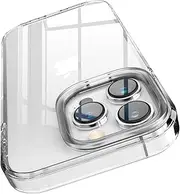 elago Hybrid Clear Case Compatible with iPhone 14 Pro Case (6.1"), PC + TPU Hybrid Technology, Reduced Yellowing, Crystal Clear, Shockproof Bumper Cover, Full Body Protection (Transparent)