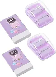 WEKADRIN Roller Eraser Cleaners for Whiteboard 2 Pack Mini Eraser Collectors for Desk