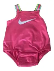 Nike newborn girls sunsuit Swimsuit New With Tags