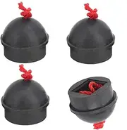 GYWHOOFT 4 Pcs Billiard Pool Chalk Holder, Pool Chalk Holders with Cord, Chalk Holder Pocket Pool Table Accessories Chalk Pocket for Billiard Lovers Friends Home