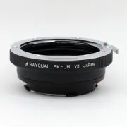 "Rayqual" Mount Adapter for Leica M Body to Pentax K Lens "Made in Japan"