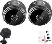 Secret Scope Camera, Secret Scope Mini Security Camera, Secretscope Cameras, 1080p HD Wireless Camears for Outdoor and Indoor Surveillance, Night Vision Design (Black-2)