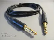 Canare L-2T2S | 6 FT | Gold TRS to TRS Balanced Patch Cable