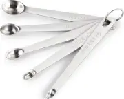 New Star Foodservice 42924 Stainless Steel Measuring Spoons Set, Mini