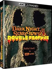 DARK NIGHT OF THE SCARECROWS New 2024 DOUBLE FEATURE 2 4K ULTRA HD BLU RAY SET