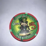 $5 O’Sheas Chinese New Years Las Vegas Nevada- casino chip