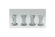 Weld Racing Open End Wheel Nut and Washer 1/2" Suit Draglite, Rodlite, Prostar Wheels (4 Pack)