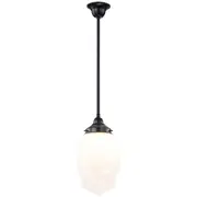 Art Deco Northcote Pendants Lights Black Lighting Period Bergerac