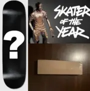 AUTOGRAPHED Skateboard Signed By A Thrasher Skater Of The Year BRAND NEW SOTY