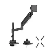 Brateck LDT80-C012P Super Heavy-Duty Pole-Mounted Gas Spring Monitor Arm