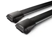 Yakima Rail Bar Black Roof Rack Pair for Raised Rails S53YB - 8050246