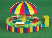 Bachmann Scene Scapes H O Building Kiddie Boat Ride with Motor 46242