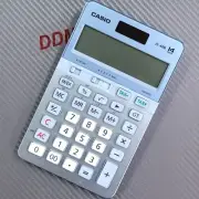 Casio Calculator JS-40B calculator TAX function tax accountant 14 digits Blue