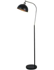 [Lexi Lighting] Lenna Floor Lamp in Black