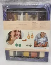 NEW 12 Earring Making KIT ~ Gift for Teens and Adults ~ Polymer Clay DIY Sealed