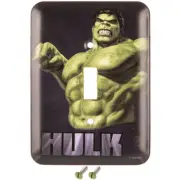 Modern Incredible Hulk Style Single Switch Plate - Open Road Brands