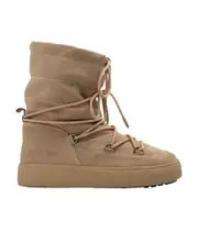 Moon Boot LTrack Lace-Up Boots 35 Nude