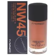 NW45 Studio Fix Fluid SPF 15 - NW45 by MAC Women 1 oz Foundation