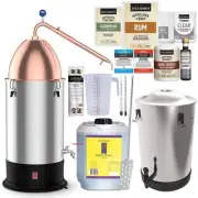 RUM DISTILLERY KIT Still Spirits Alembic Pot Condenser & Boiler
