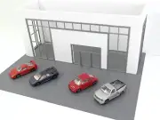 Car store Showroom Scale 1:43 Big model cars display Diorama model kit 1/43