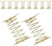 10pcs Car Dashboard Spring Base for Shaking Head Doll Spring Stand Holder for DIY Crafting Height Double Sided Design for Vehicle Office Decoration