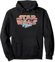 [STAR WARS] Millennium Falcon Runs From Tie Fighter Pullover Hoodie