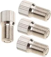 HEALEEP 4pcs Tire Valve Extenders High Pressure Inflate Rods for Motorcycles Durable Valve Stem Extensions for Convenient Tire Inflation and Reliable Performance