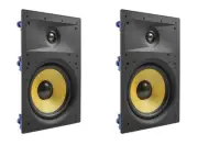 2 Pack - TDX 6.5" 2-Way In Wall Home Theater Surround Sound Speaker Flush Pair