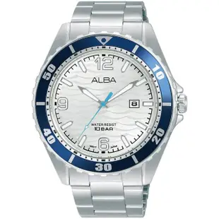 【ALBA】雅柏 Active 運動風潮流手錶-42mm(AG8N53X1/VJ32-X339S)