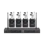 Phenyx Pro Wireless in Ear Monitor System, Quad-Channel Wireless IEM System, ...