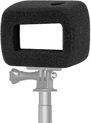 Action Camera Windslayer Cover, Lightweight Washable Sponge Material Soft Portable, Windproof Reduces Wind Noise Enhances Sound Capturing, Housing Frame Case for Action 3 4
