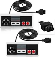 NC Classic NES Controllers for NES 8 Bit Entertainment System Console Control Pad(2PCS)