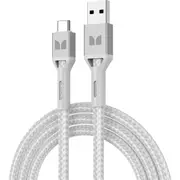 Monster 60W USB-C to USB-A Cable 1.2m (White)